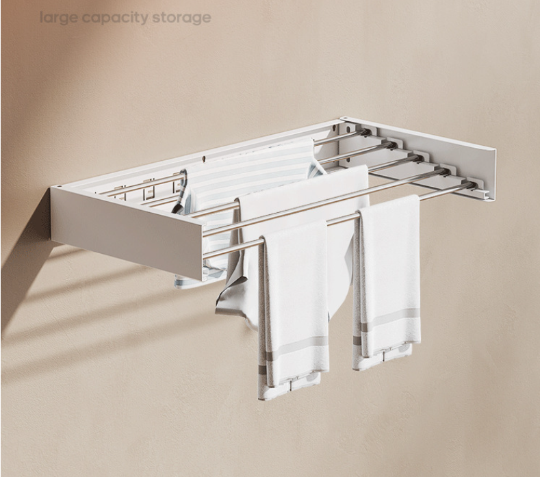 100cm Foldable Wall-Mounted Drying Rack